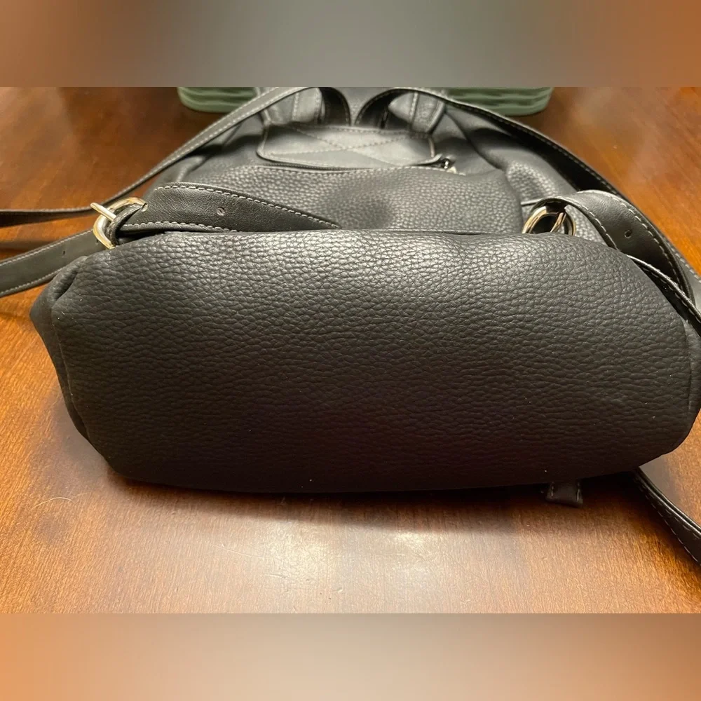 TOTES Mini Faux Leather Backpack